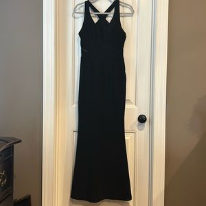 Black, formal dress